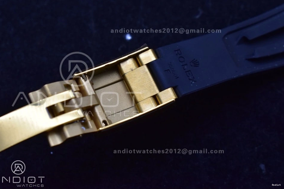 Steel Strap flex on Best Daytona DD4130 1:1 904L VSF Dial 116518 Edition YG Oyster 0223